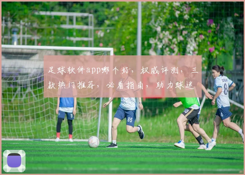 足球软件app哪个好，权威评测，三款热门推荐，必看指南，助力球迷畅享足球盛宴